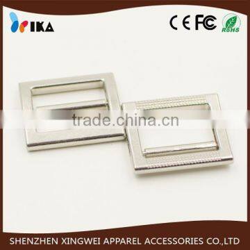 metal zinc alloy ring buckle with removed nail for handbag