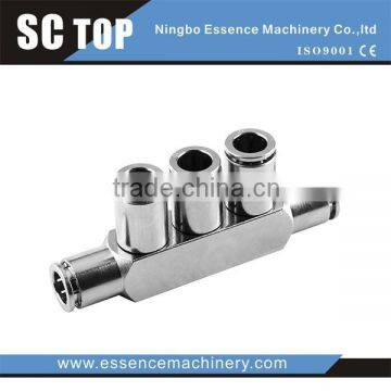 High working pressure 5 way brass push-in fittings