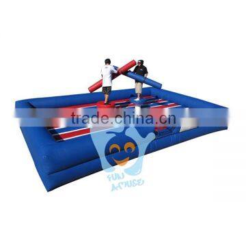 human pvc tarpaulin inflatable gladiator baseball game