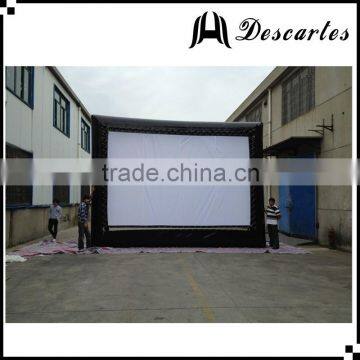 Commercial use inflatable projector billboard/inflatable movie screen for sale