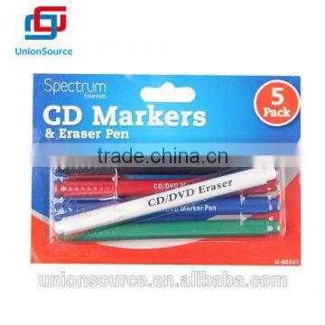 2015 New Mold Colored CD Marker with Ereaser