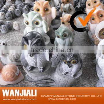 China Animal Owl Stone Carving Stone Sculpture photo-5