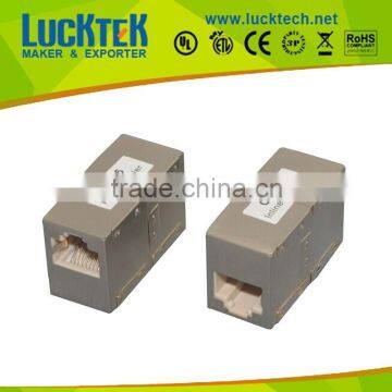 Cat5e, 6 Shielded 8P8C data rj45 coupler