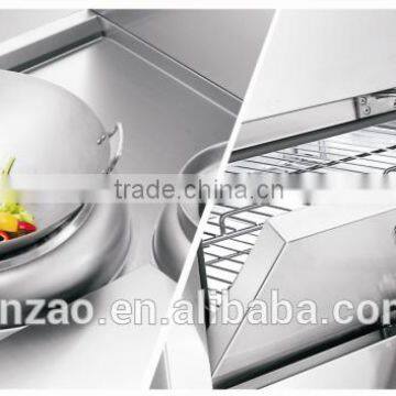 Hot Sale Chinese Induction Big Wok Fried Stove for Commercial Kitchen Usage JINZAO HY2-1-6015 photo-2