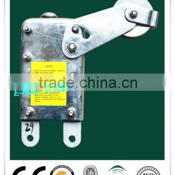 Safety Lock for Suspended Powered Platform, Hoist Parts Steel Rope Safety Lock For Suspended Working Platform