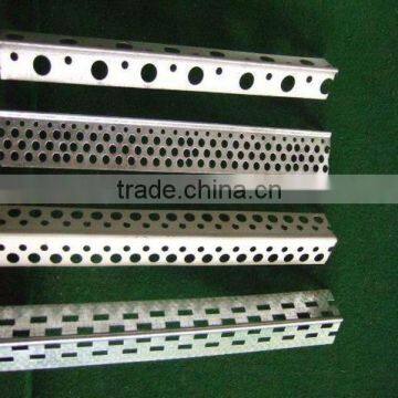 cheap plastic/ pvc corner bead with mesh