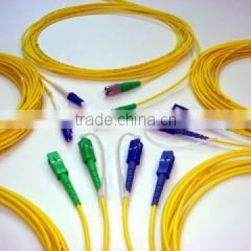 Fiber Optic Patch Cord Jumpers Cables With SC/APC FC/APC ST E2000 DIN D4 SMA MTP Connectors Pigtails