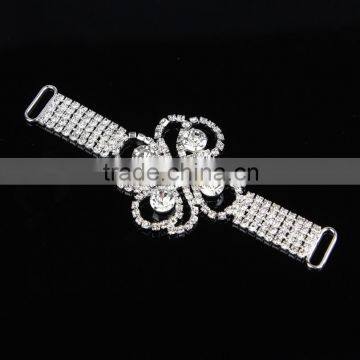 2015 Beautiful Flower Rhinestone Diamante Bikin Connector 11.1*4.5cm photo-2