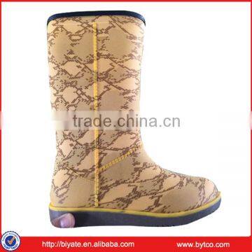 Women High Quality Rubber Injected Rain Boots