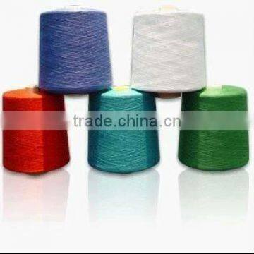 polyester color spun yarn