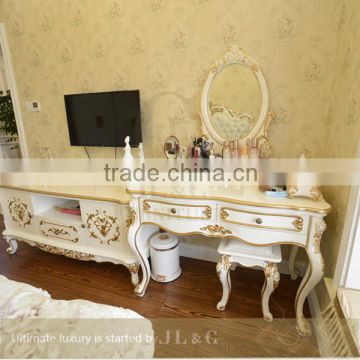 Luxury Bedroom Dresser Rococo Style Interior Design for Luxury Funiture Factory from China -JL&C Luxury Home Furniture