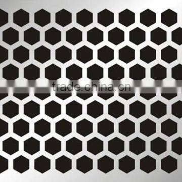 reliable supplier anping china galvanized round punched hole perforated metal mesh sheet