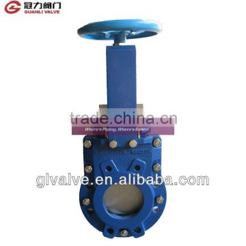 Bi-directional Knife gate valves manual operation