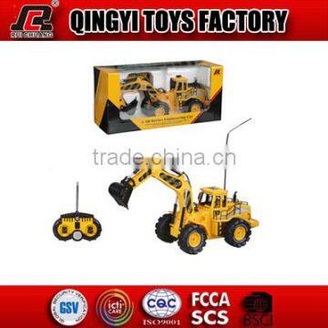 HOT!! 1:28 8 Channel rc Excavator With RoHS