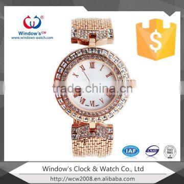 Wholesale suppliers slim stone watch brand vogue watch for girl