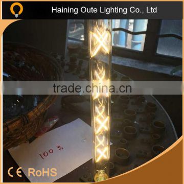 High light transmittance rate filament led candle bulb T300 6W