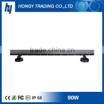 90W led work light bar 12V ,4x4 led light bar off road led light bar , car led light bar cover