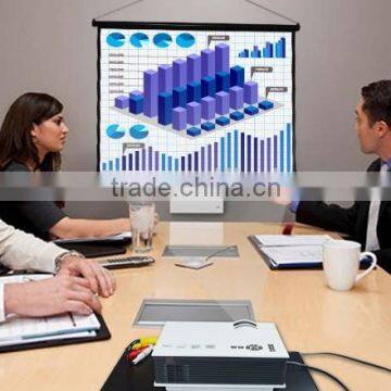 Conference Meeting Room Presentation Use Mini Projector Screen Portable Table Screen Manual Projection Screen photo-2