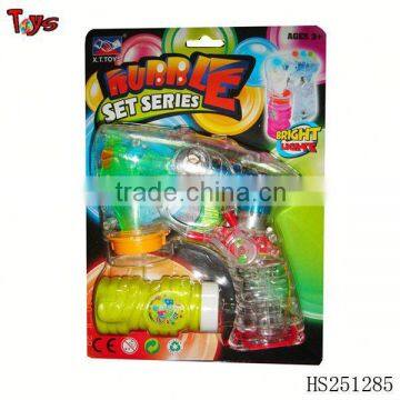 Hot selling music and flashing bubble gun