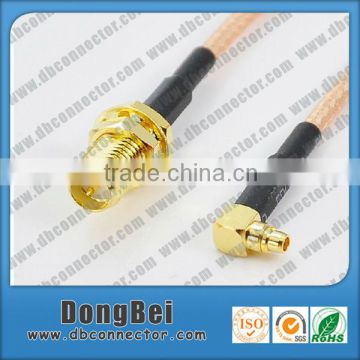 rp-sma female to mmcx male pigtail cable rg316