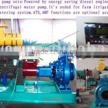 Diesel engine pump set
