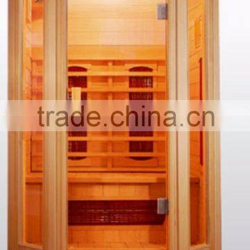 one person hemlock wooden music relax beauty far infrared sauna units