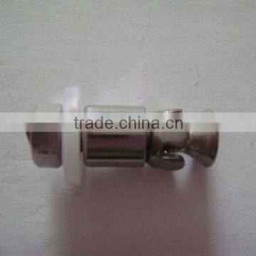 Anti-knock back bolt for curtain wall