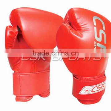 Synthetic leather printed boxing gloves for children