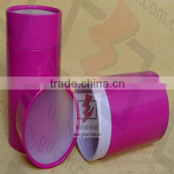 custom printed round flower delivery tube elegant cardboard packaging