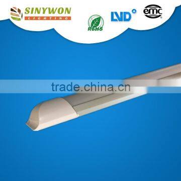 Led linear light fixture 2ft 3ft 4ft 5ft 8ft ceiling surface mounted LED Batten light tube/ flat led