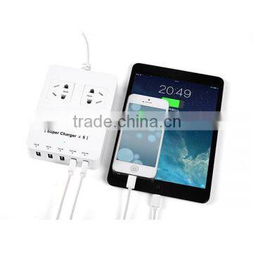 2.4A Fast Charging Usb Charger Hub for CellphoneGalaxy, Android Phone photo-5