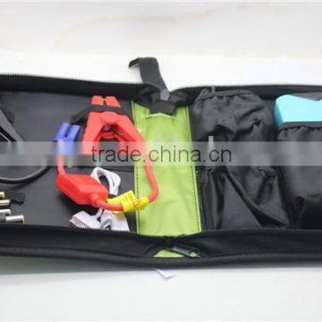 Certificated 10000mah Car Emergency Tool,Car Jump Starter with 4 Interface Port and Bag