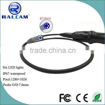 1.3mp 7mm Diameter AV/USB Industry endoscope USB Borescope