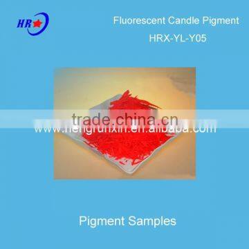 HRX-YL-Y05 Nean Red Pure Fluorescent Pigment for Candle