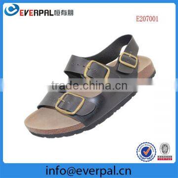 Fashion men leather shoes,mens leather sandals,wooden leather sandals