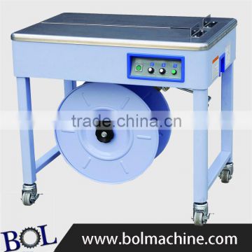 Electric semi automatic carton box packing strapping machine price