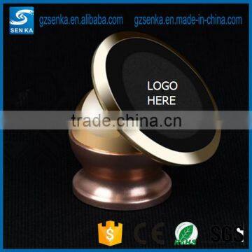 new premium aluminium alloy magnetic phone car holder 360