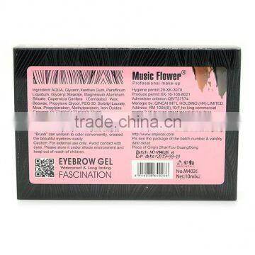 Music Flower Brand M4026 2 Color Eyebrow Cream Mascara Gel Waterproof Eyebrow Tint Pro Beauty Makeup Eyebrow Gel With Brush photo-5