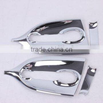 Automotive Decorative ABS Chrome Door Handle Bowl 4 Pcs For Smart Fortwo 2015 Accessories