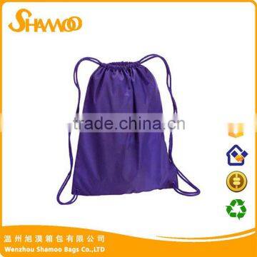 HOT SALE!!! Polyester Waterproof Drawstring Shoe Backpack