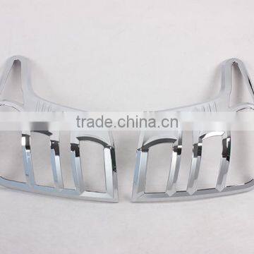 Tail Lamp Cover Trim 2 Pcs ABS Chrome For Triton L200 2015 Accessories photo-2