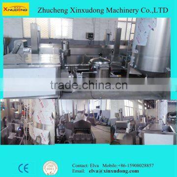 Electric fryer for nuts, chips, fries; fries fryer production line