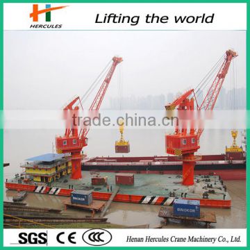 pedestal crane manufacturer company, marine seaport crane