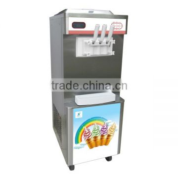 With CE approved big capacity soft ice cream machine for sale