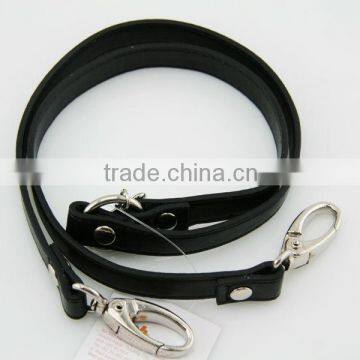 Latest design leather dog leash 2 handles wholesale-A11