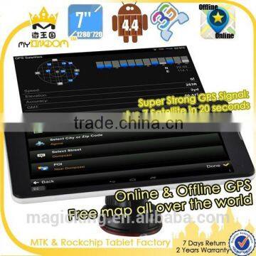 7 inch ace game android mykingdom tablet pc with sim card gps fm radio