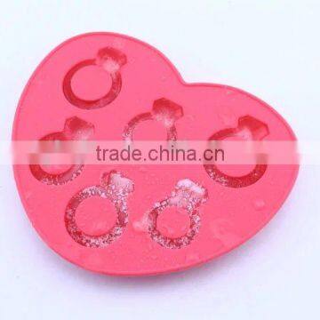 Fancy Ring Shaped Silicone Ice Cube Tray photo-2