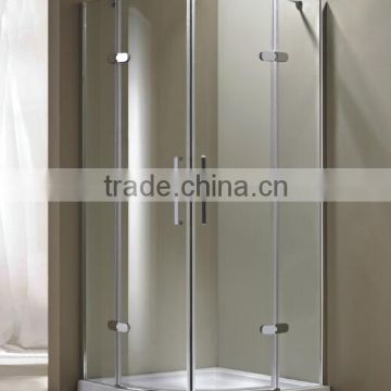 Top quality European Style 6mm Tempered Glass Shower Screen Shower Enclosures K-221A