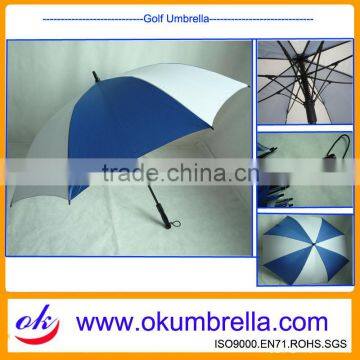 Arc 60inch White and Blue Umbrella Sun Protection Golf Umbrella OKG51