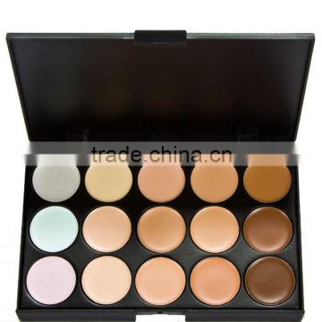 New Professional 15 Color Make Up Cream Camouflage Concealer Palette Eyeshadow